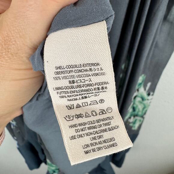 NWT Free People Faded Bloom Mini Dress - Picture 6 of 7